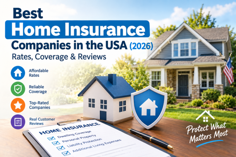 Best Home Insurance Companies in the USA (2026): Rates, Coverage & Reviews