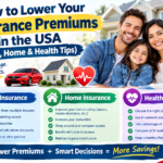 How to Lower Your Insurance Premiums in the USA (Auto, Home & Health Tips)
